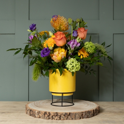 Vibrant Summer Vase