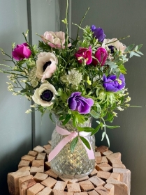 Anemone Vase Arrangement