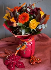 Autumn Jar Arrangement