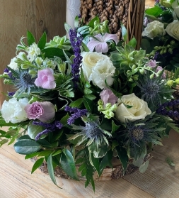 Lilac Funeral Posy