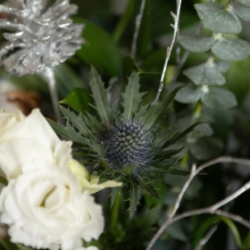 Frosty Vase Arrangement